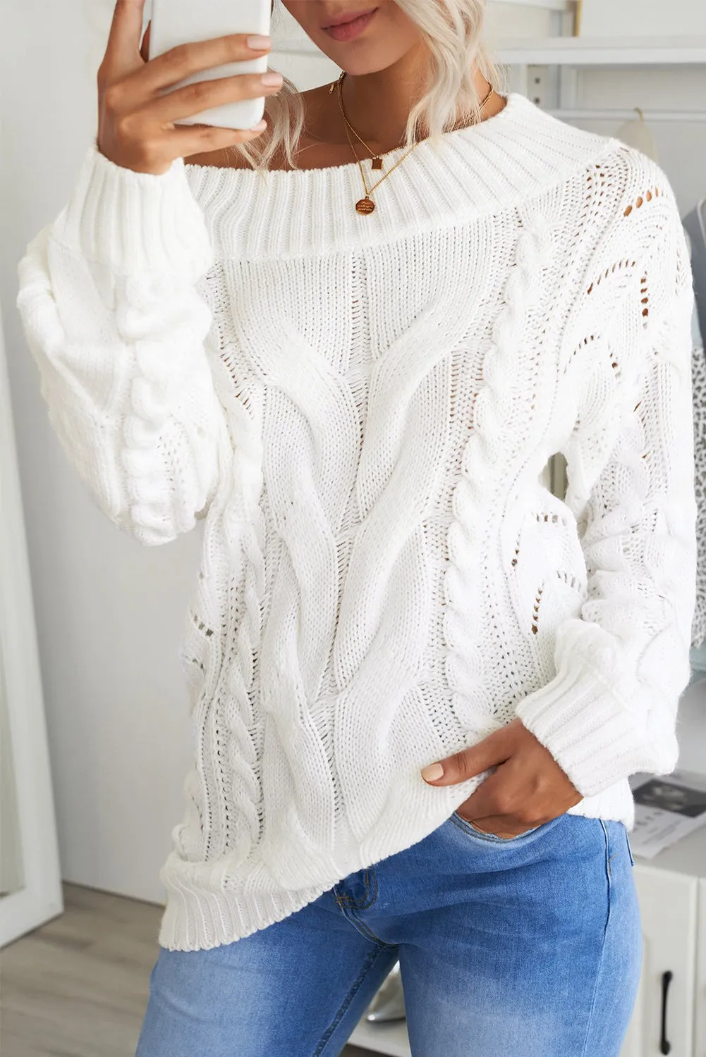 Chunky Oversized Pullover Sweater