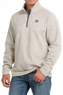 Cinch Men's Quarter-Zip Sweater Knit Jacket