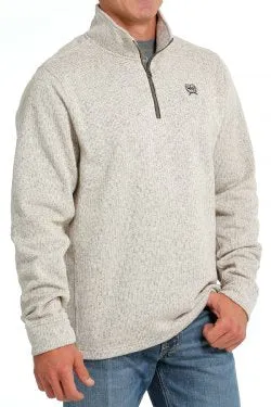 Cinch Men's Quarter-Zip Sweater Knit Jacket