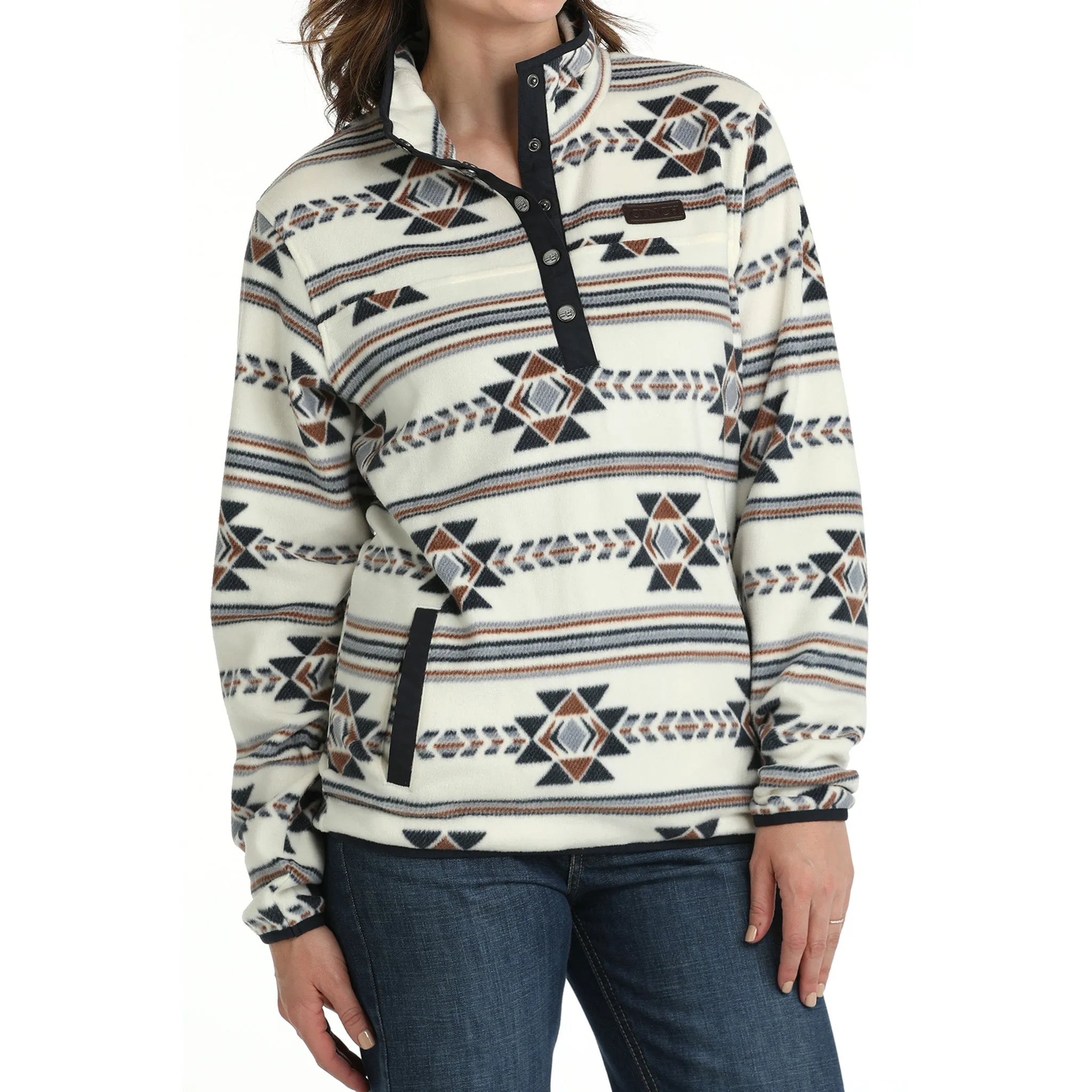 Cinch Women's Cream Polar Fleece