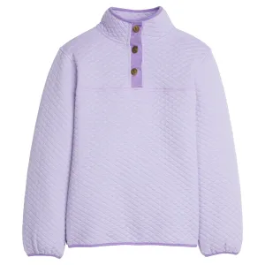 Classic Quilted Pullover - Lavender / Lilac