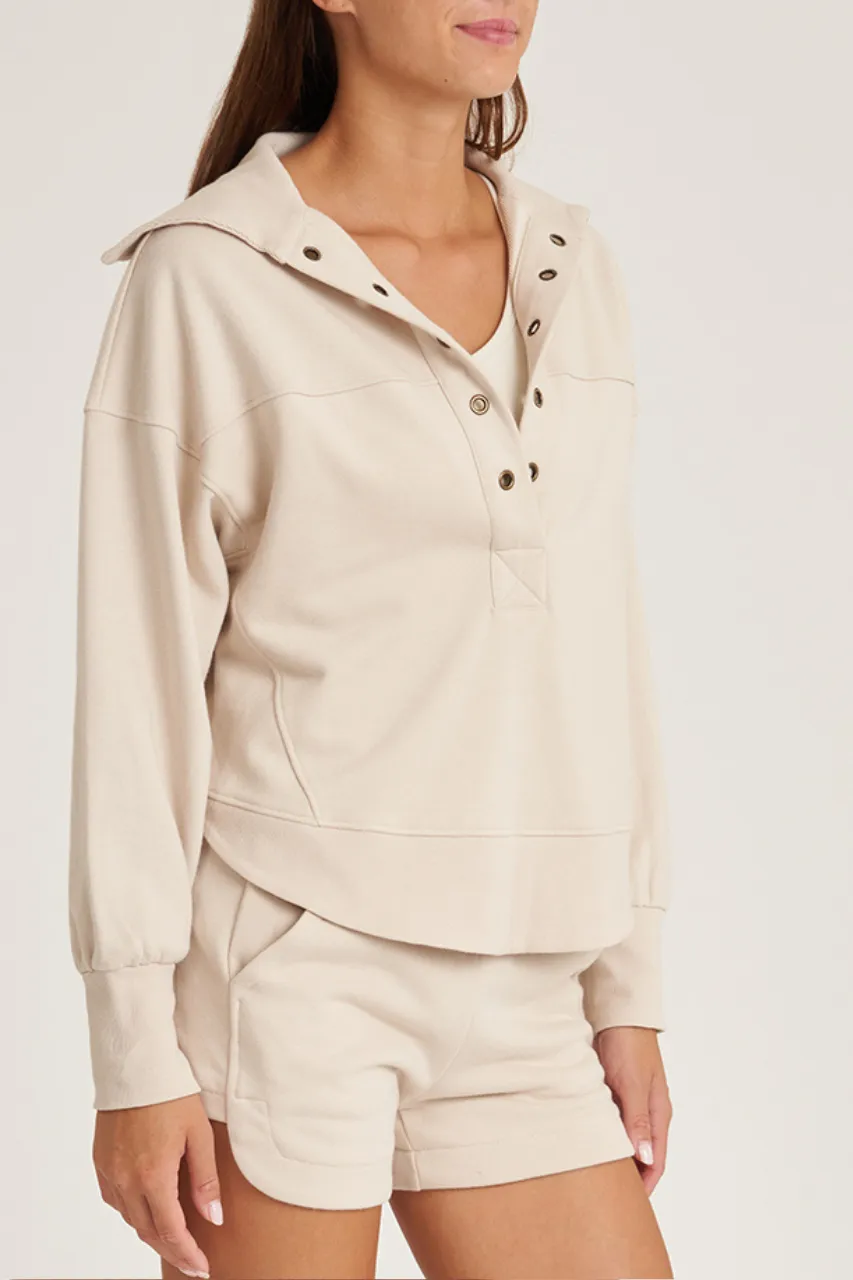 Cloud Oversized Collar Pullover