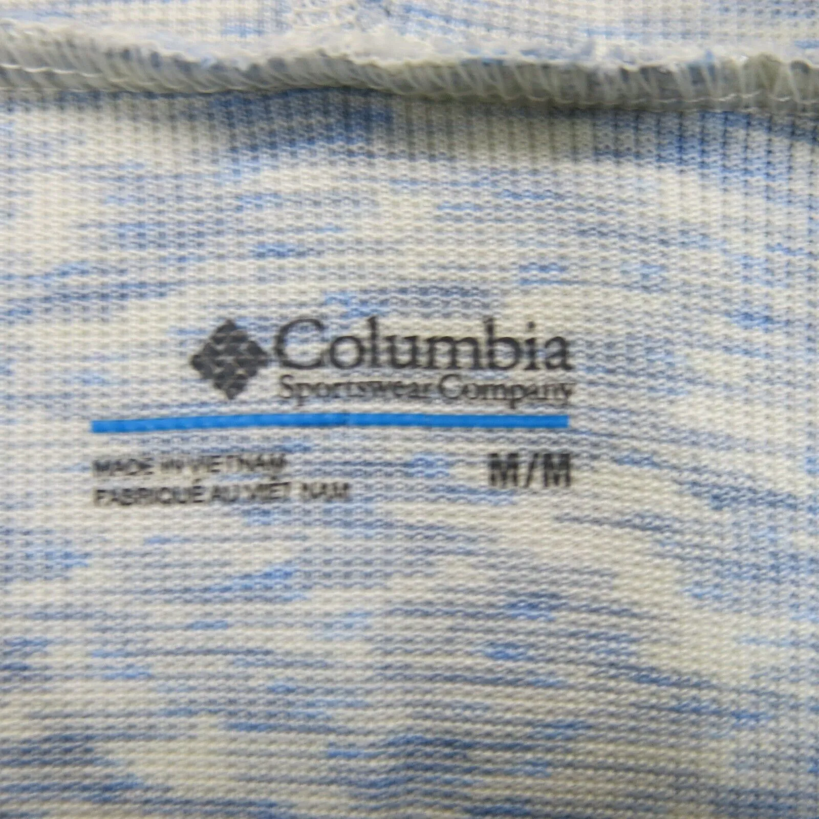 Columbia Sportswear Womens Athletic Pullover Hoodies Long Sleeves White Medium