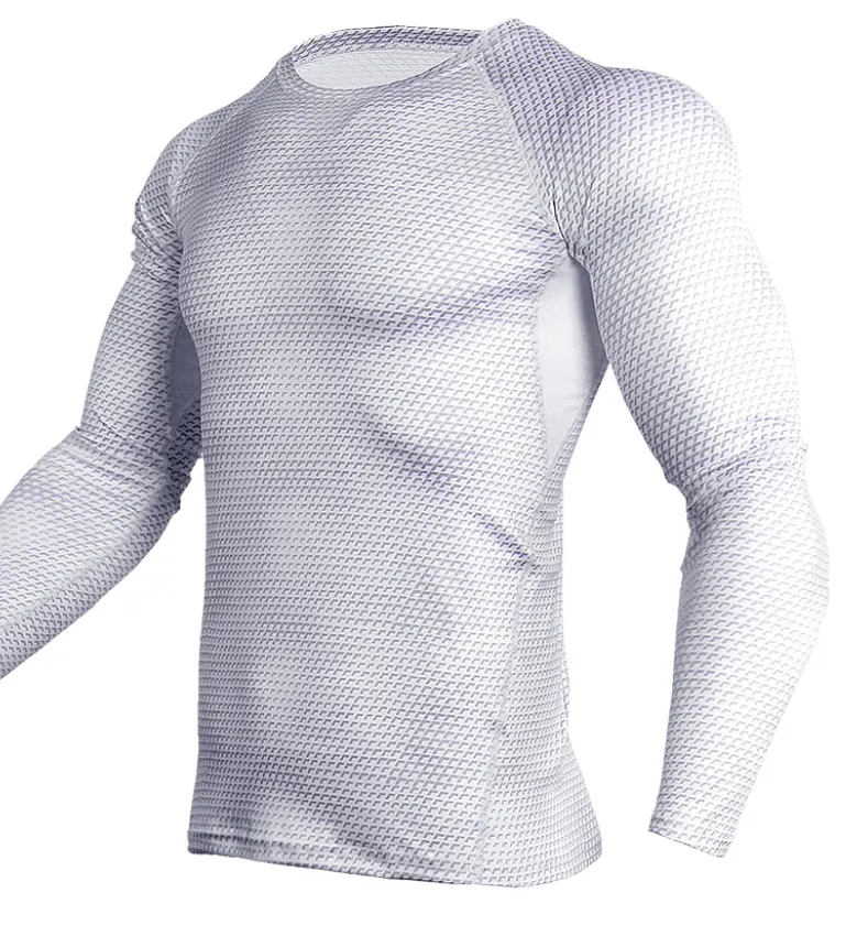 Compression Shirt Men Gym Running Shirt Quick Dry Breathable Fitness Sport Shirt Sportswear Training Sport Tight Rashguard Male