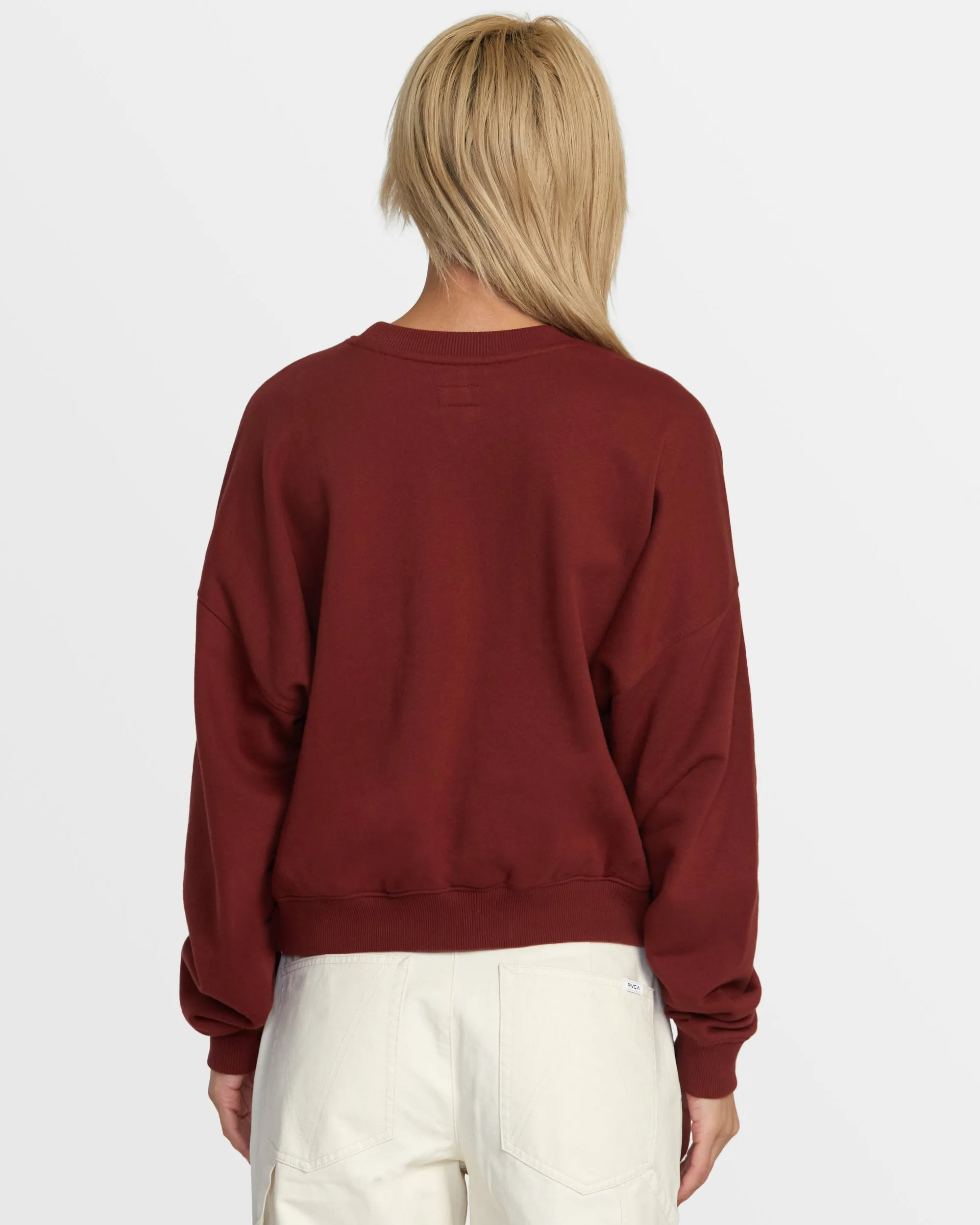 Court Crew Sweatshirt - Madder Brown