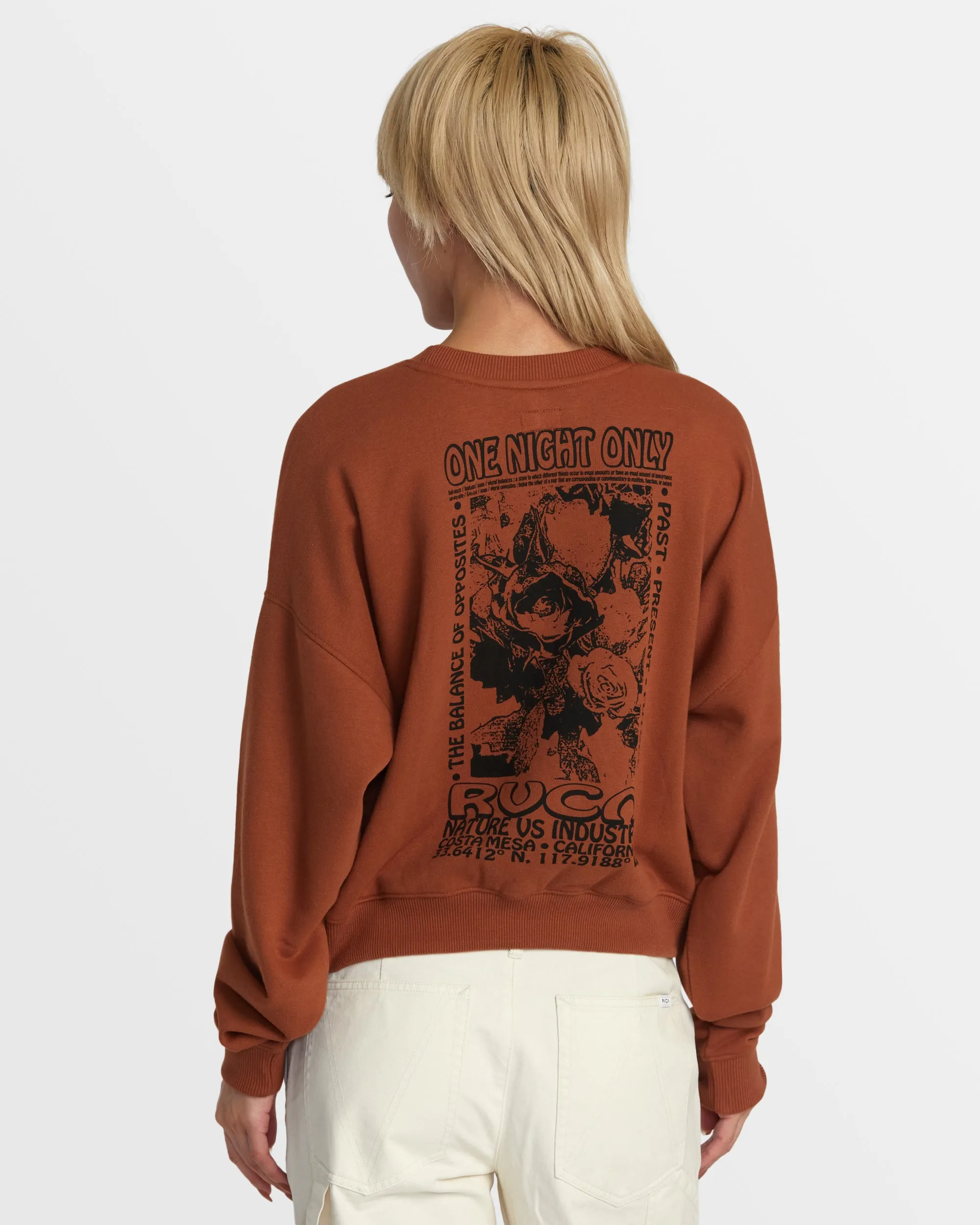 Court Crew Sweatshirt - Mocha Bisque