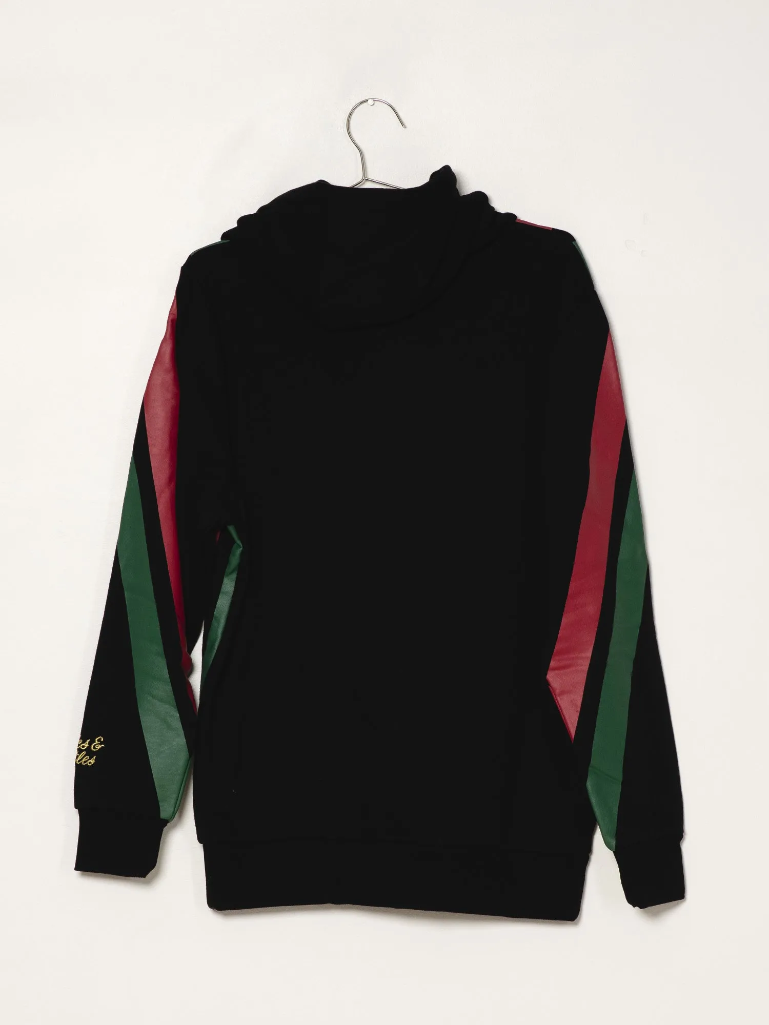 CROOKS & CASTLES MEDUSA STRIPE PULLOVER HOODIE  - CLEARANCE