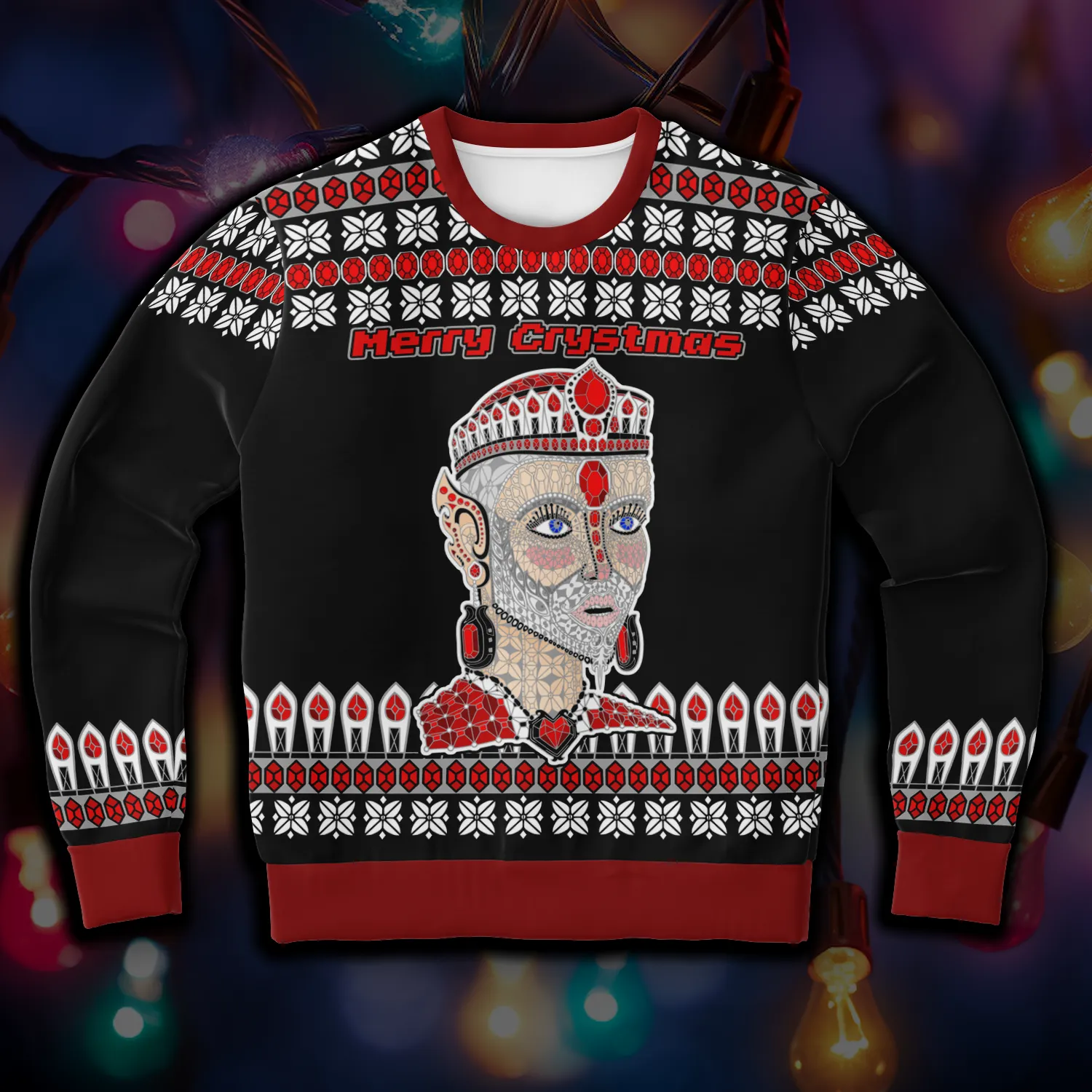 Crystmas | Fashion Sweatshirt | Salvia Droid