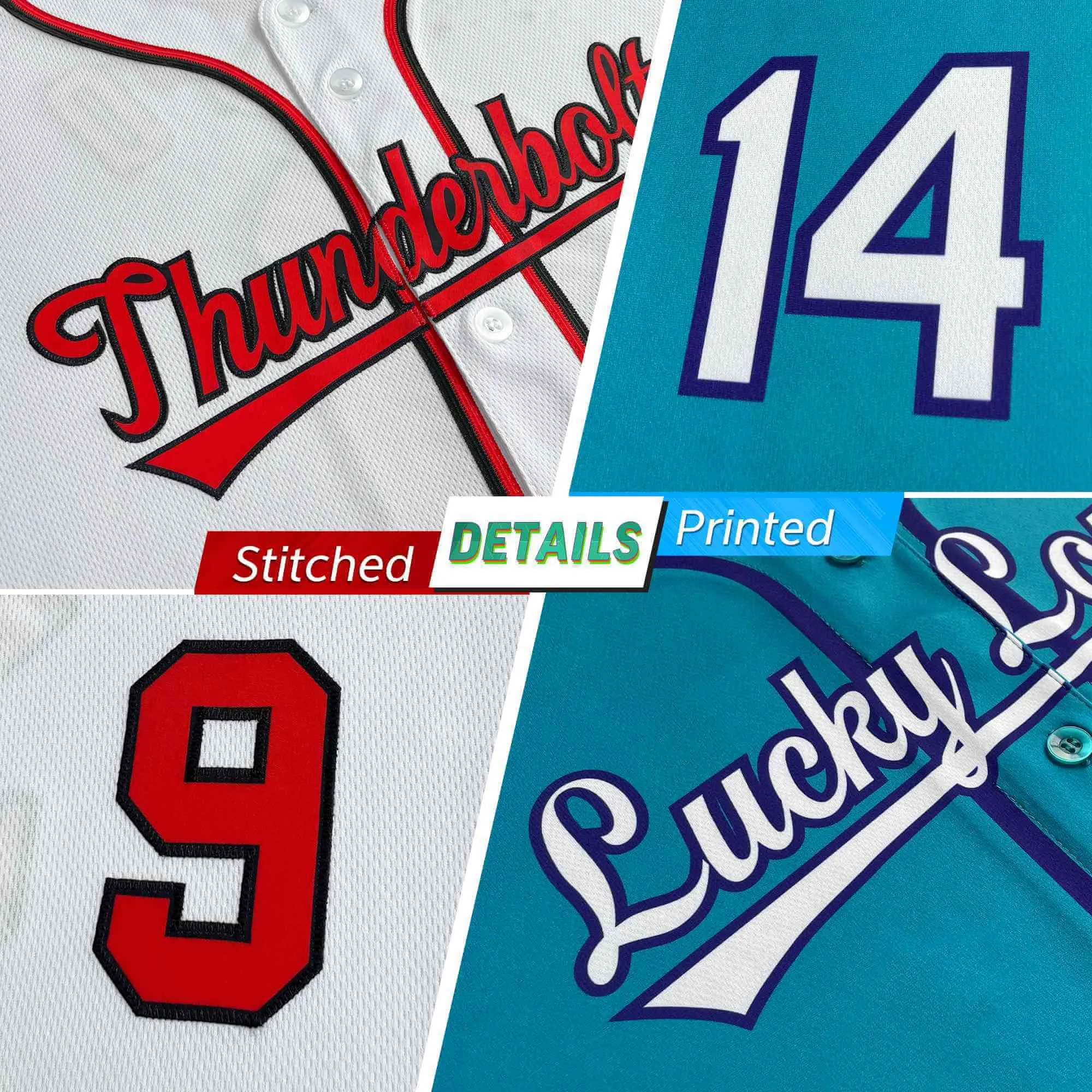 Custom Aqua Classic Style Outdoor Authentic Pullover Baseball Jersey