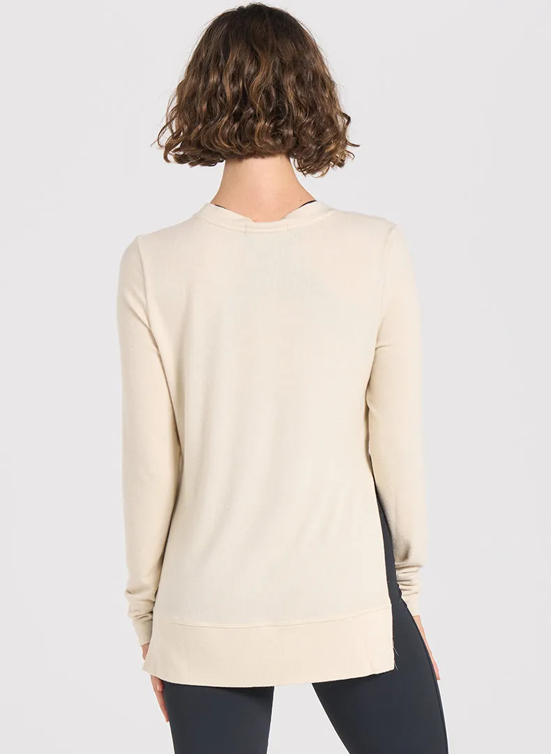 Daily Side Slit Pullover