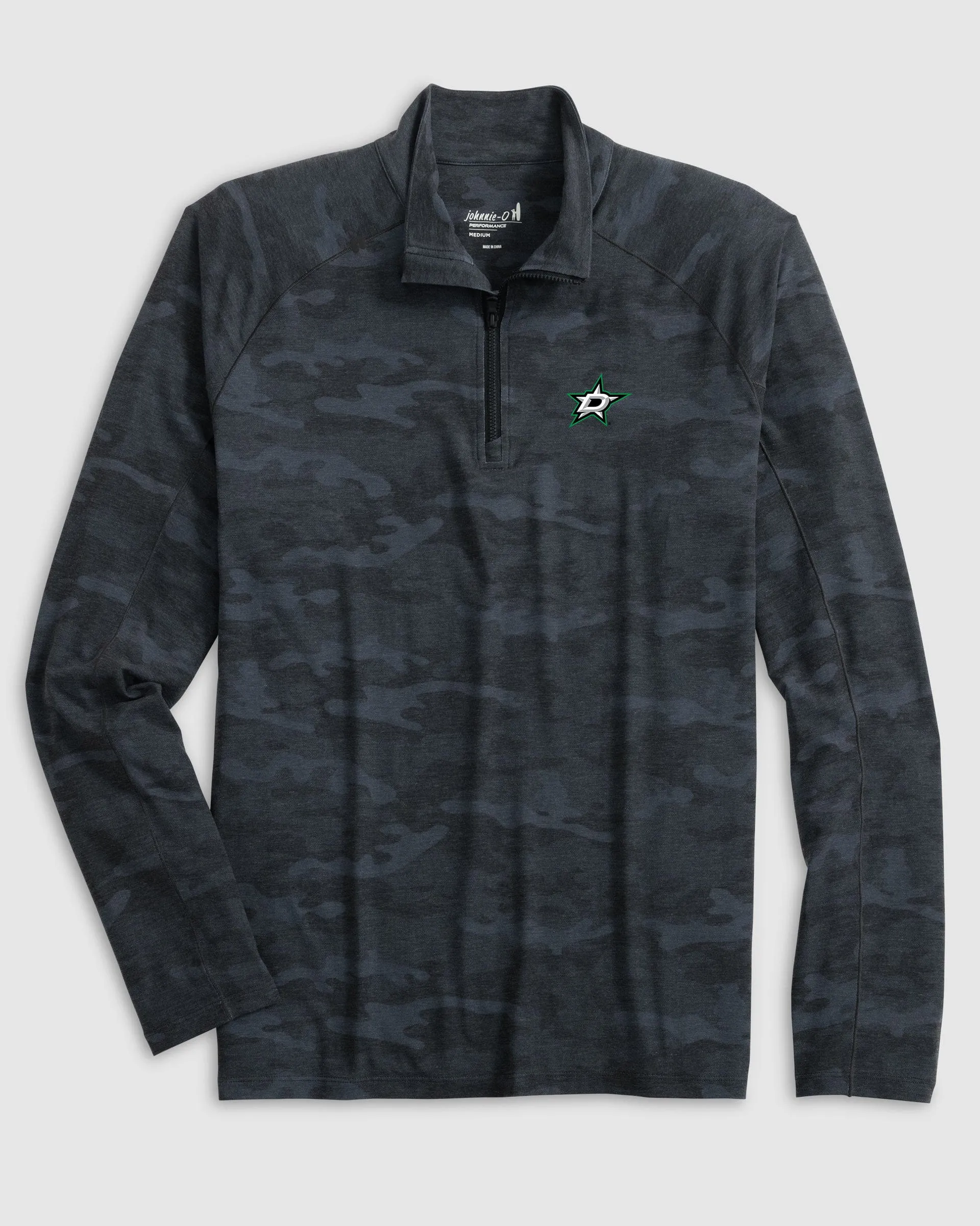 Dallas Stars Patton Performance Camo 1/4-Zip Pullover