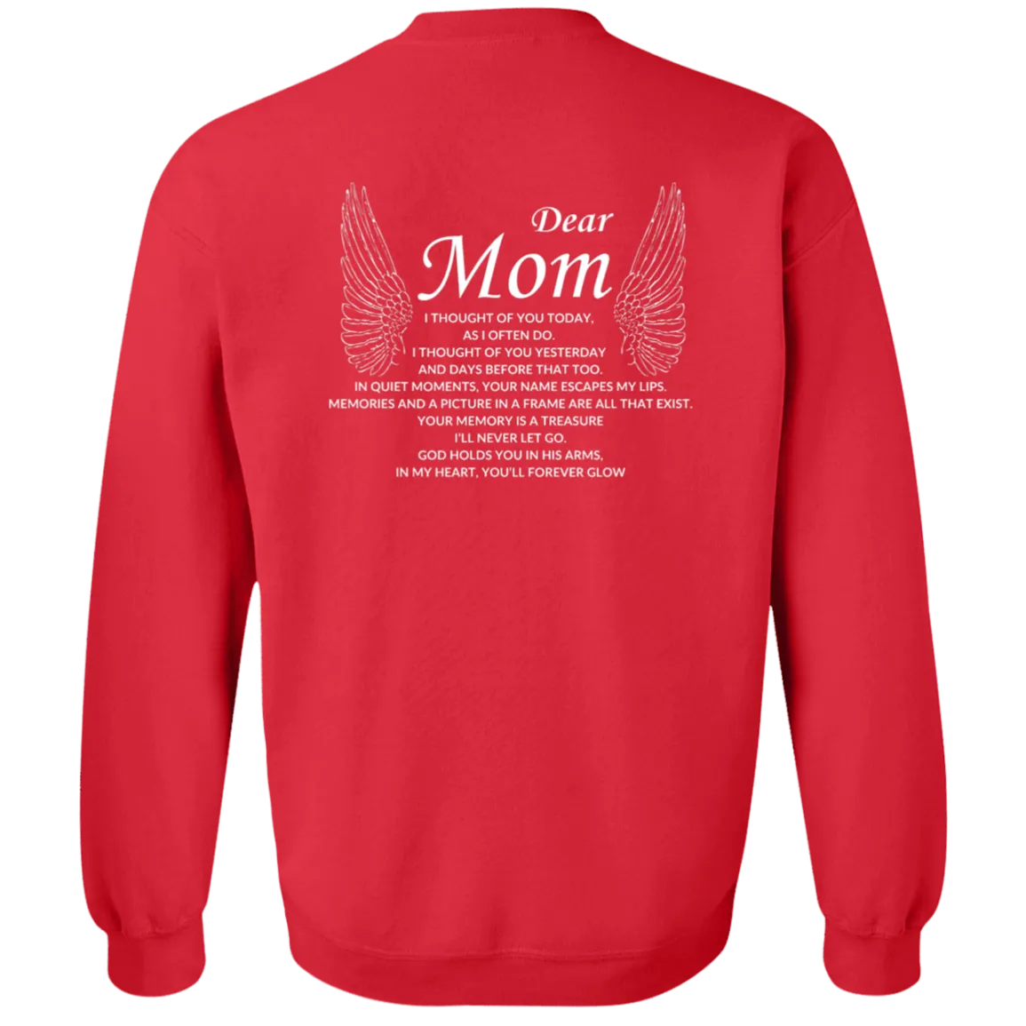 Dear Mom Crewneck Sweatshirt