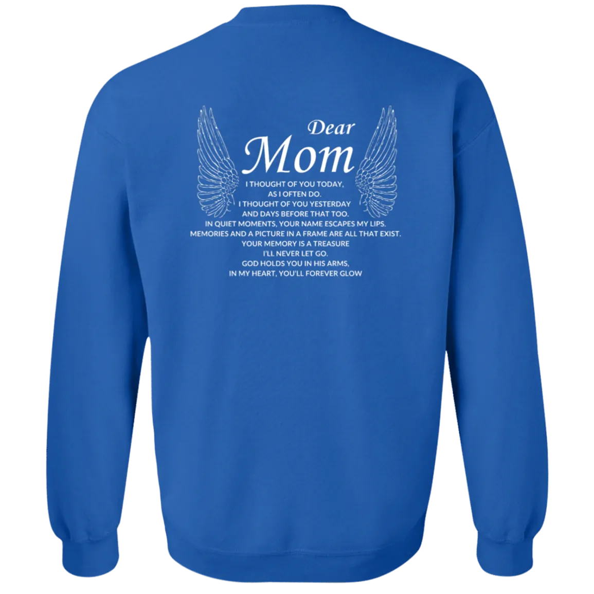 Dear Mom Crewneck Sweatshirt