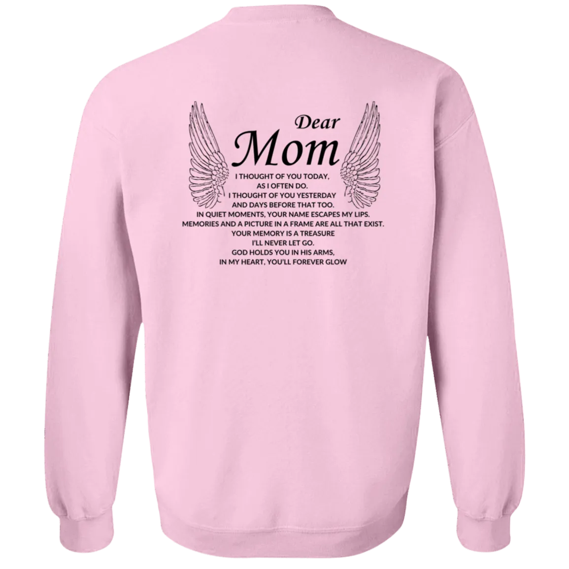 Dear Mom Crewneck  Sweatshirt