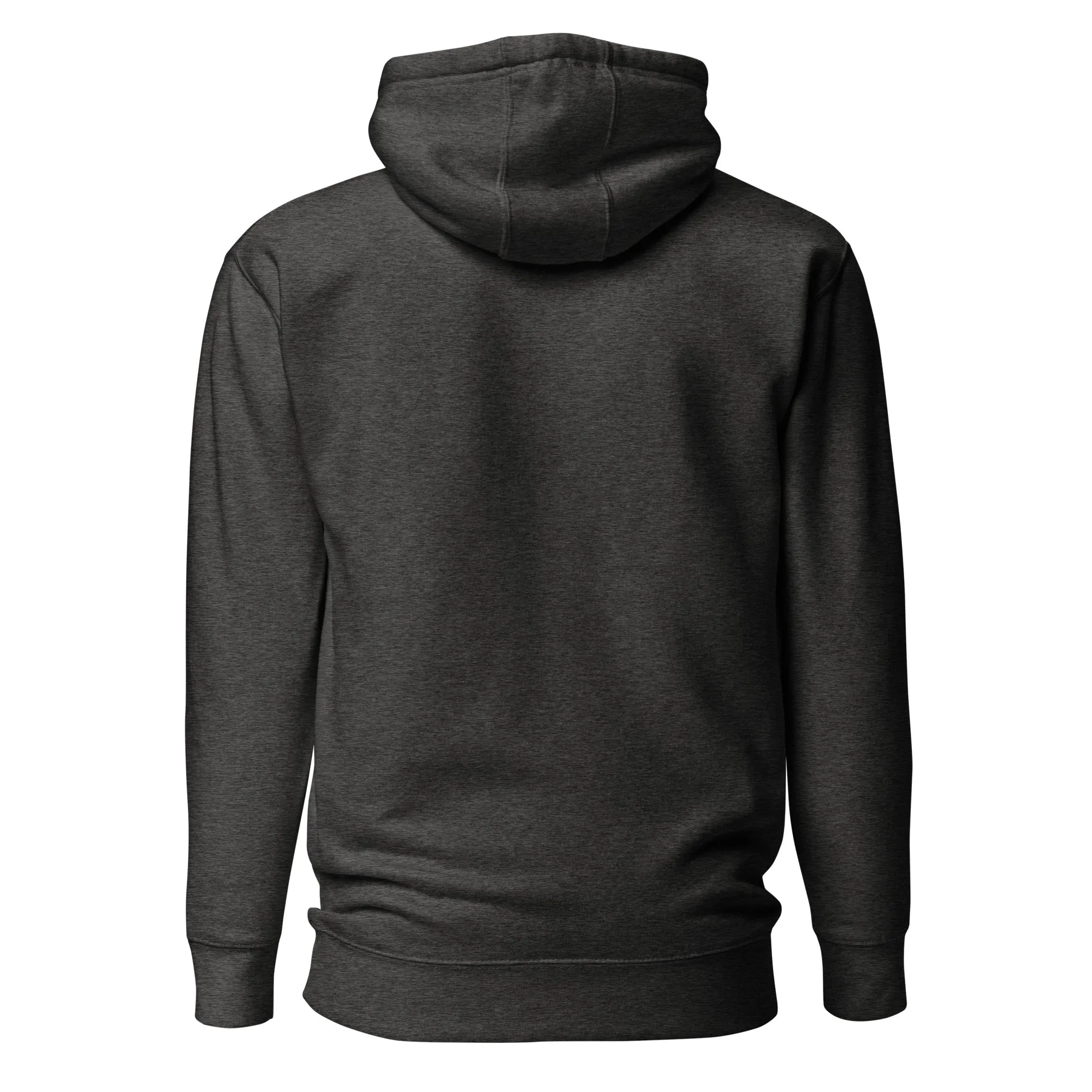 Detroit Champ Premium Pullover Unisex Hoodie - Charcoal Heather / Soft Cream