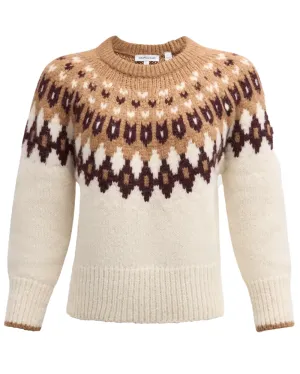 Dove Fairisle Anne Pullover