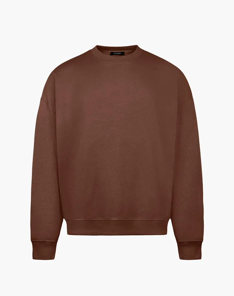 EXCHANGE SWEATER (COFFEE BROWN)