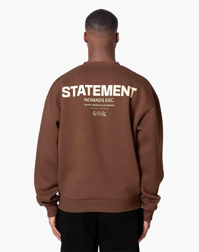 EXCHANGE SWEATER (COFFEE BROWN)