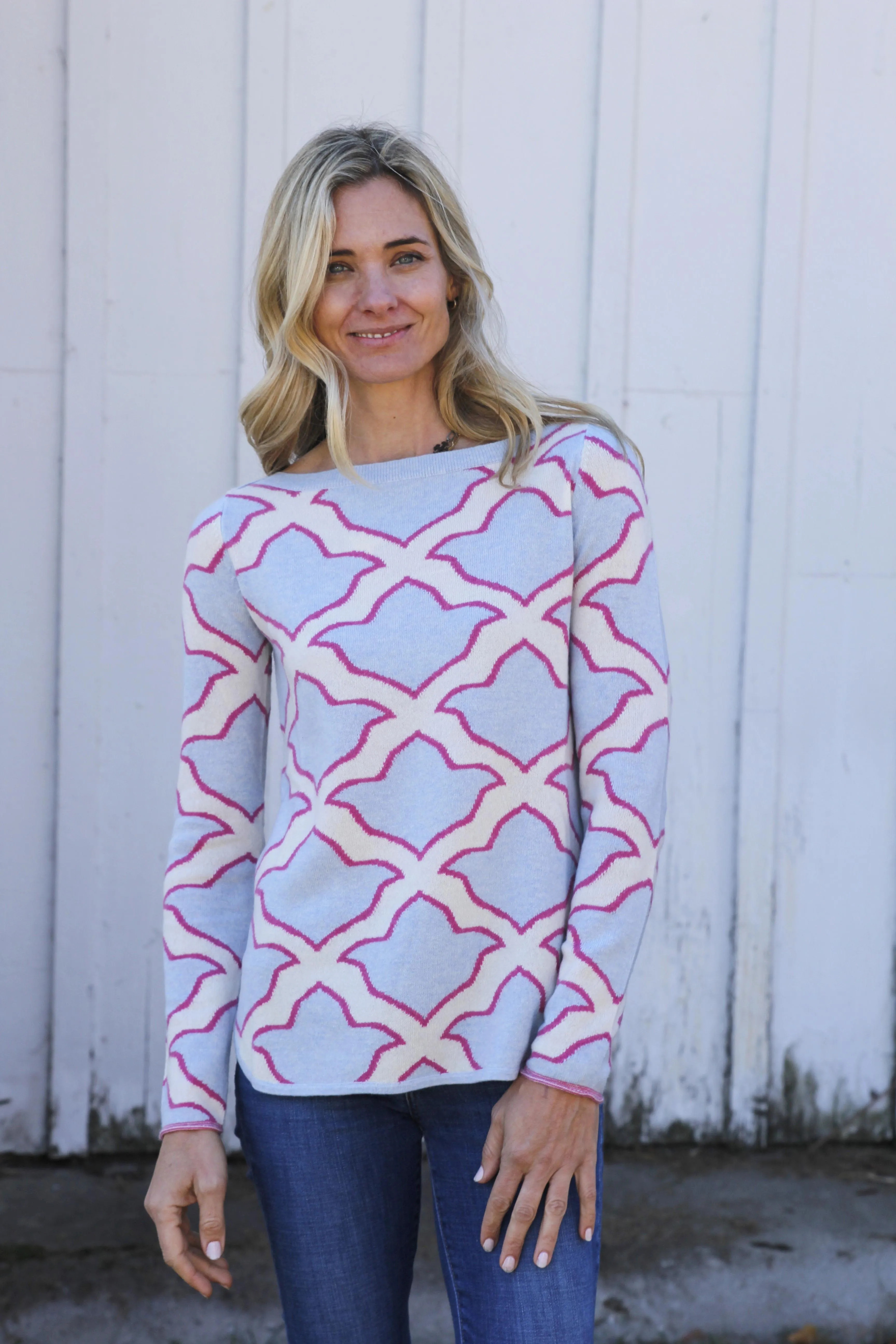 Fleur De Isle Cashmere Boatneck