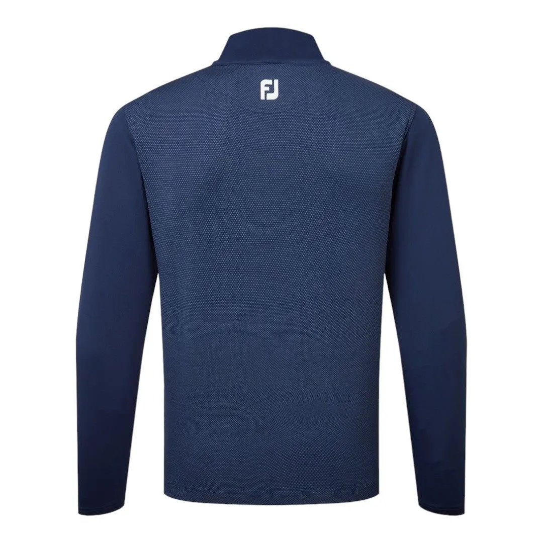 FootJoy Spacer Knit Tonal Block 1/4-Zip Golf Pullover 31940