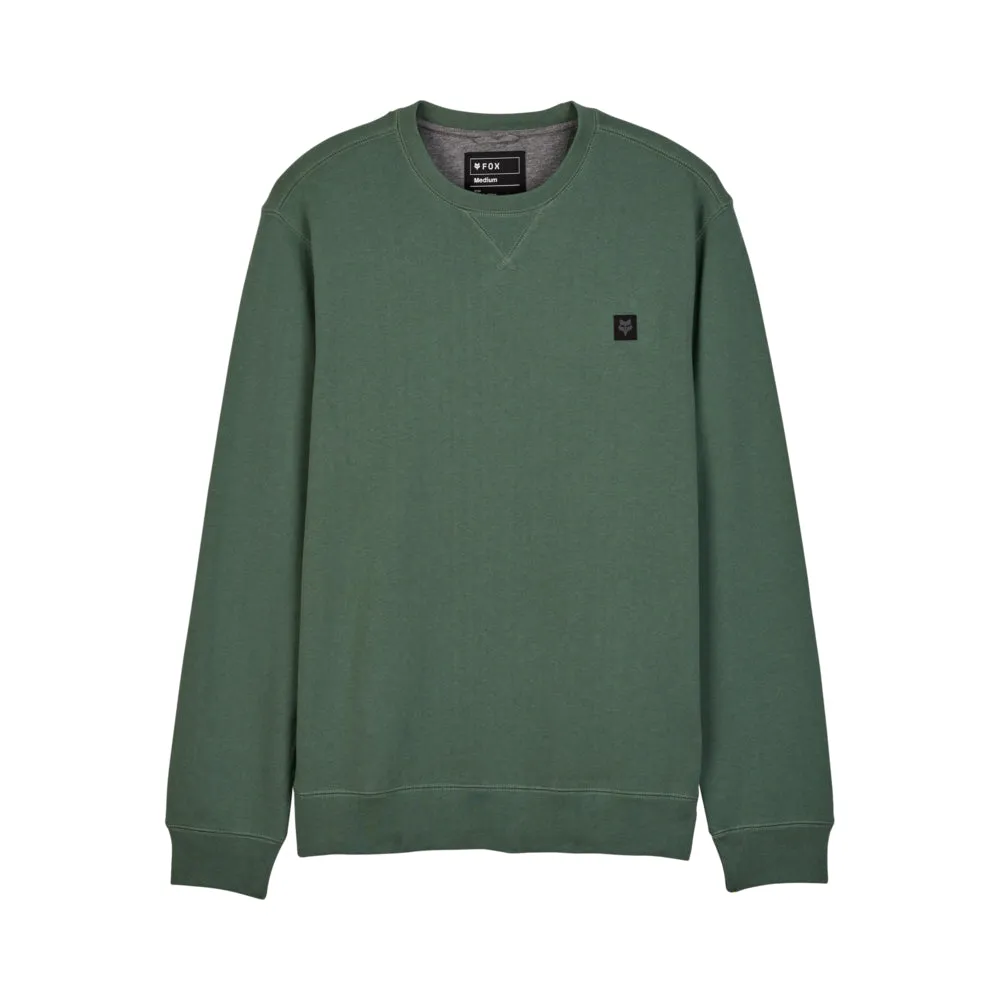 FOX LEVEL UP FLEECE CREW [HUNTER GREEN]