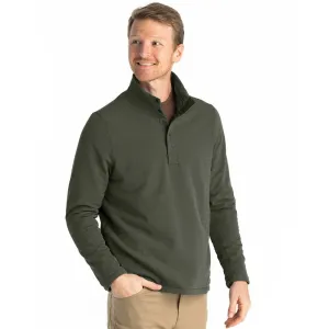 Free Fly Men's Gridback Fleece Snap Pullover