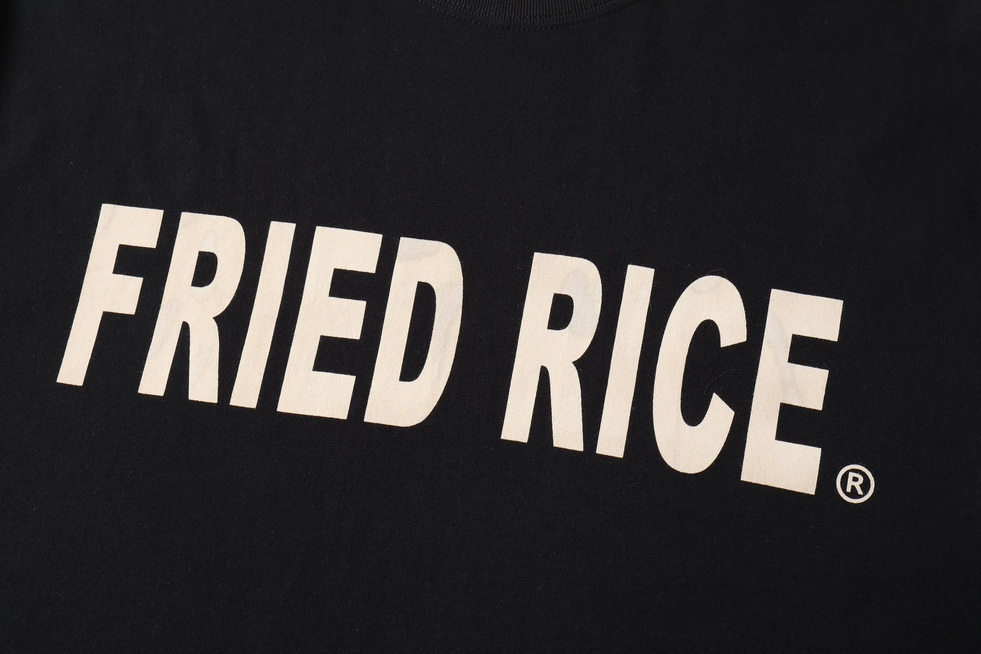 FRIED RICE AS FUCK Tee - Black