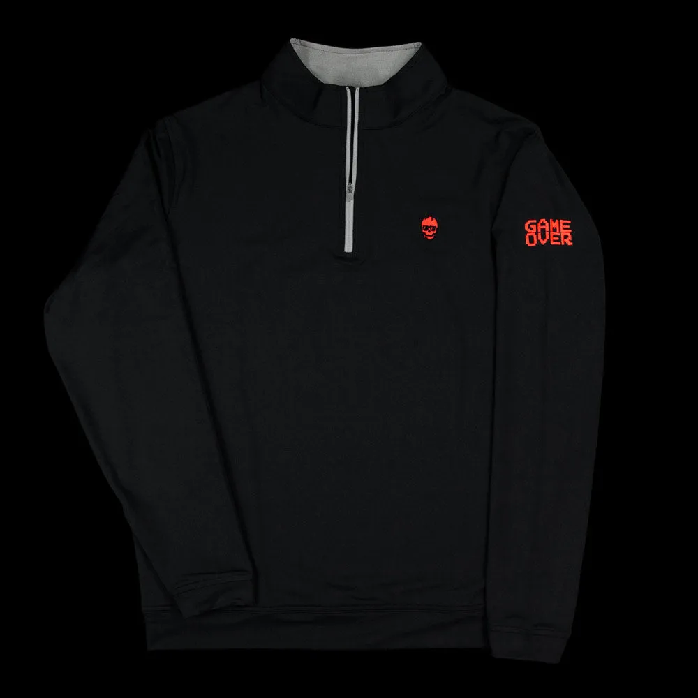 Game Over 1/4 Zip Pullover