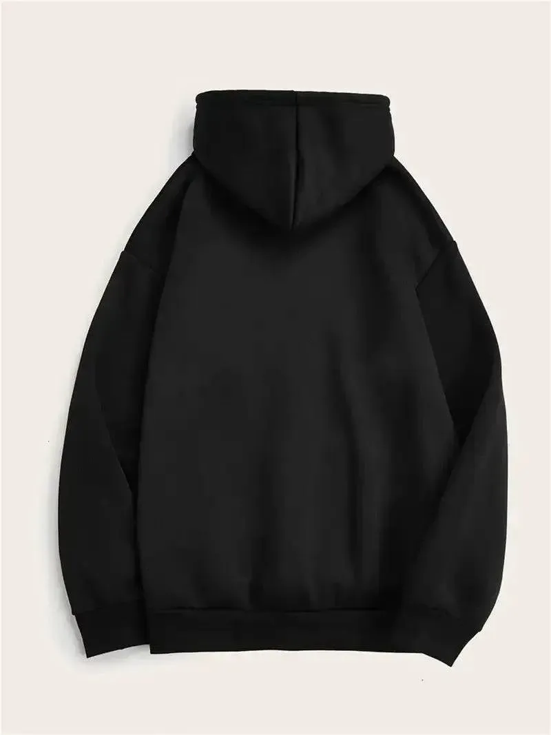 Graphic Hooded Pullover