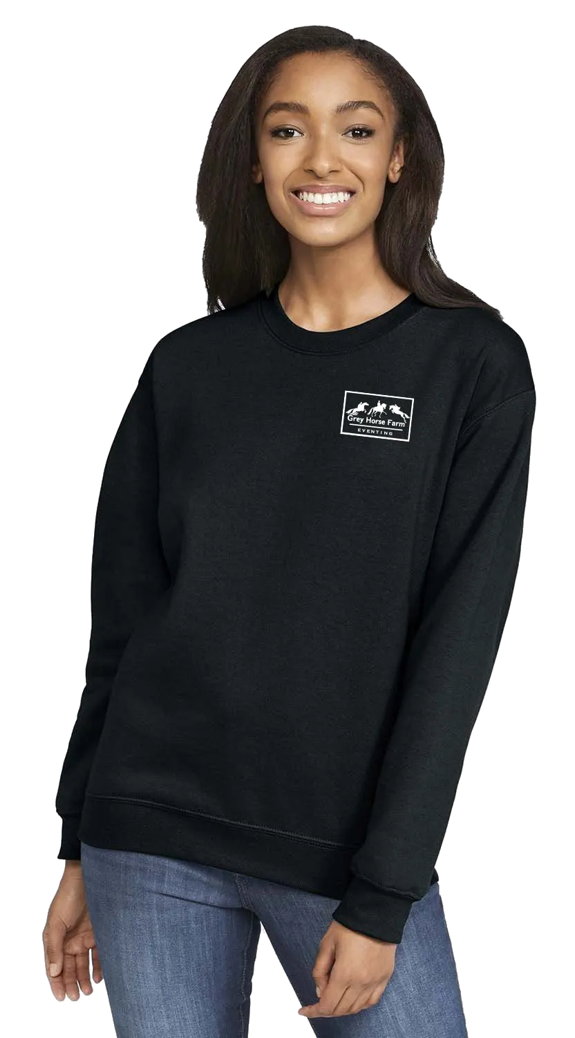 Grey Horse Crewneck Sweatshirt