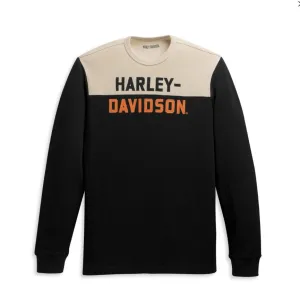 Harley-Davidson® Men's Colorblock Knit Pullover- moonstruck - 96313-21VM