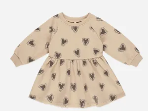 Hearts Raglan Dress