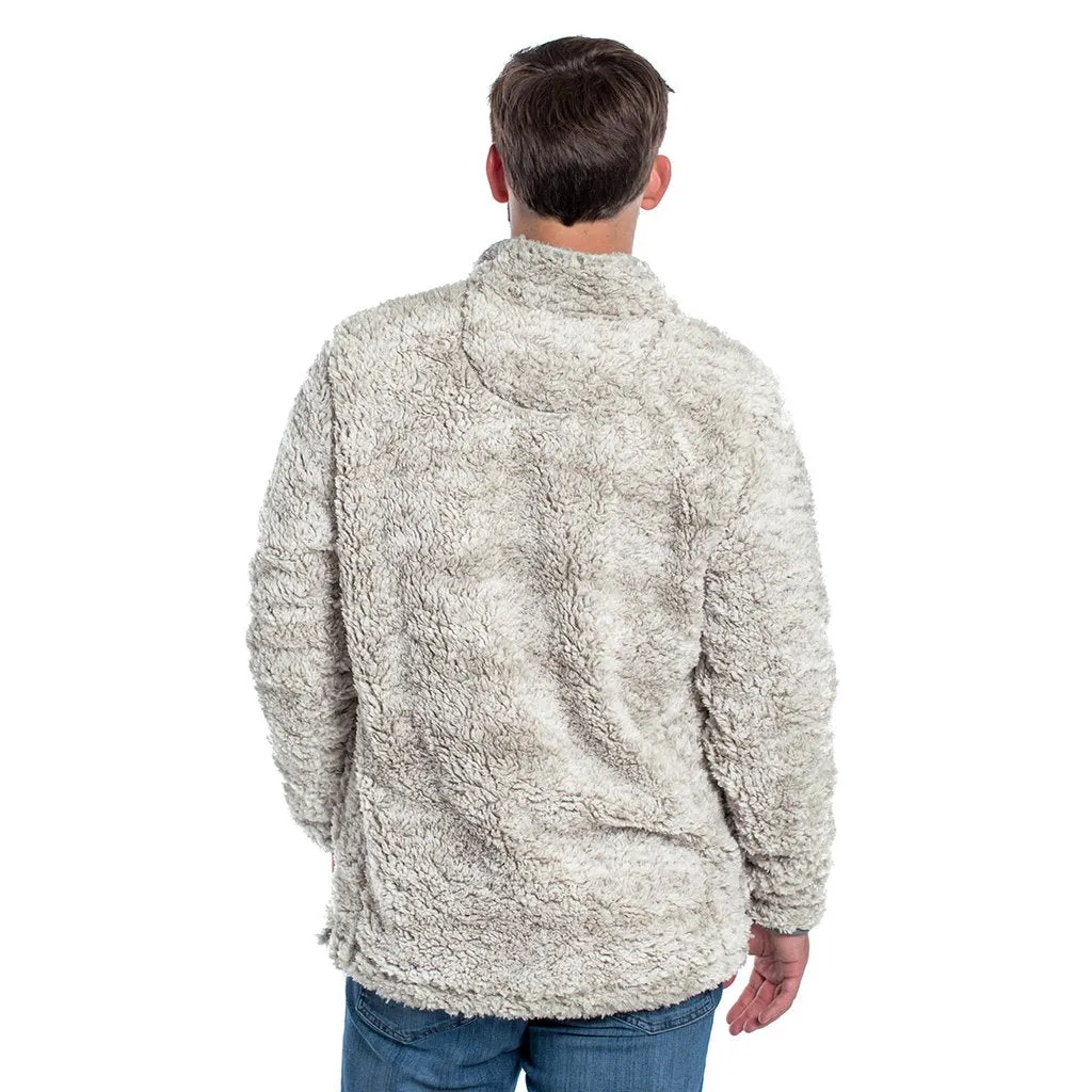 Heather Sherpa Pullover with Pockets