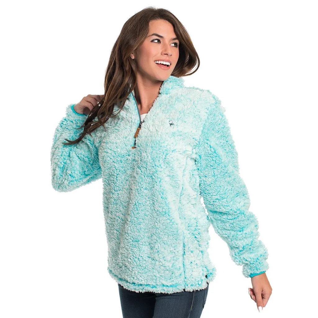 Heather Sherpa Pullover with Pockets