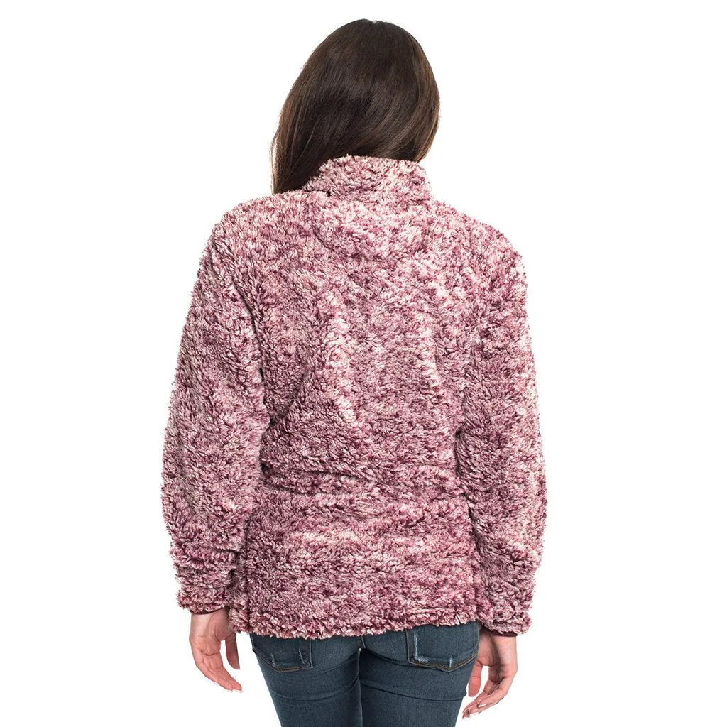 Heather Sherpa Pullover with Pockets