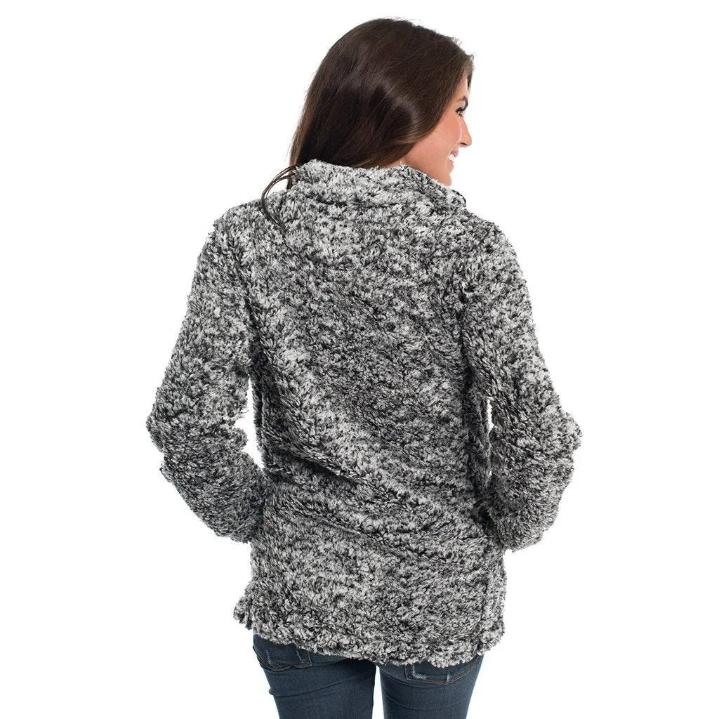 Heather Sherpa Pullover with Pockets