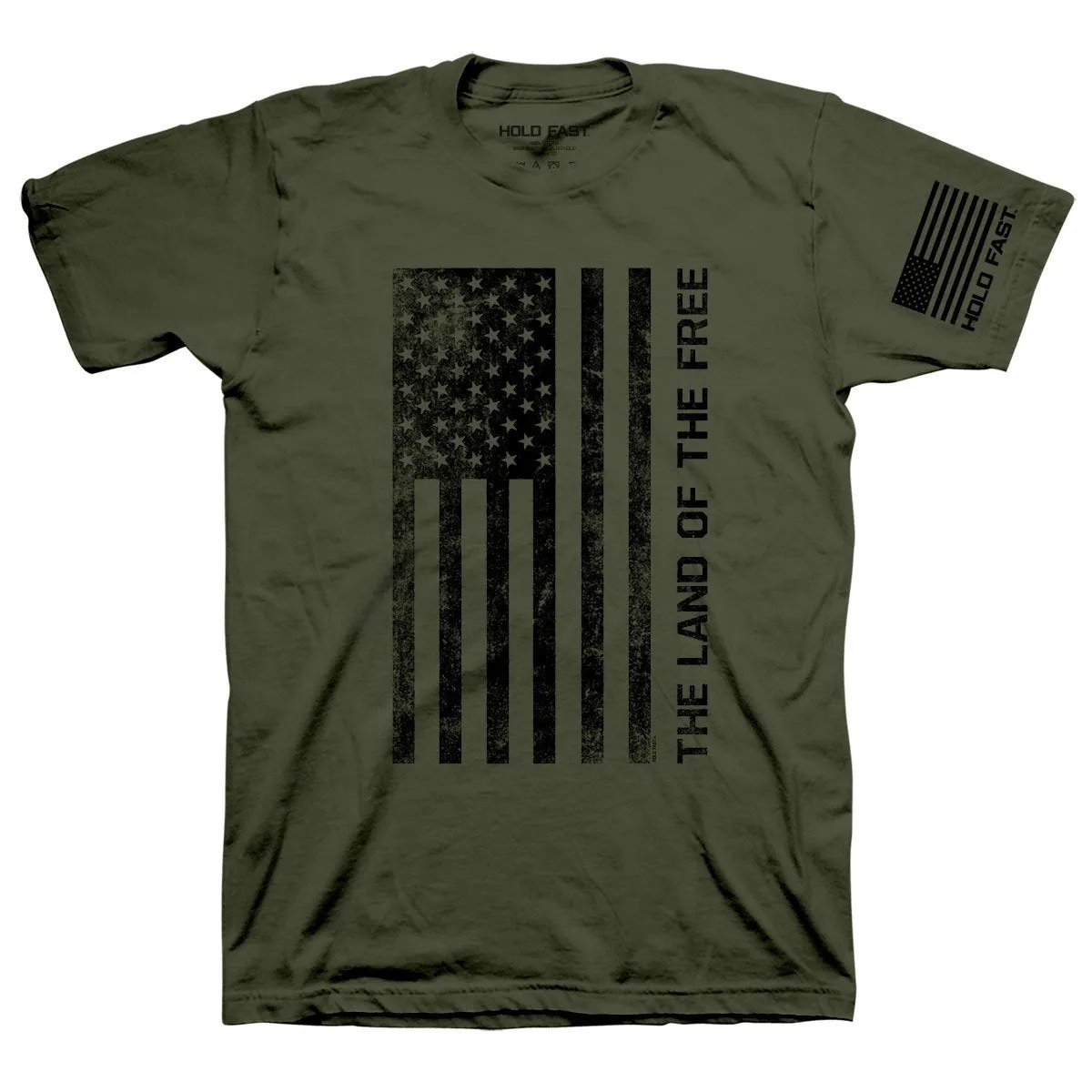 HOLD FAST Christian T-Shirt Freedom Flag By KERUSSO