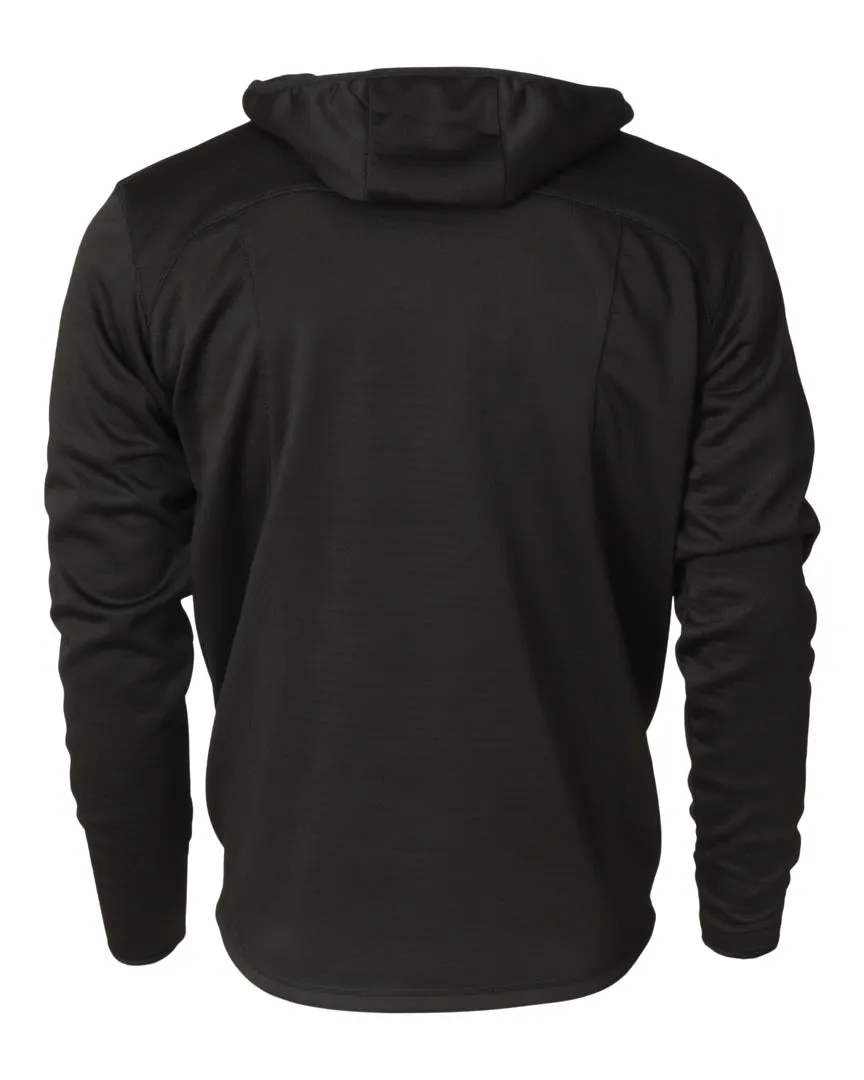 Hooded Mid Layer Fleece Pullover