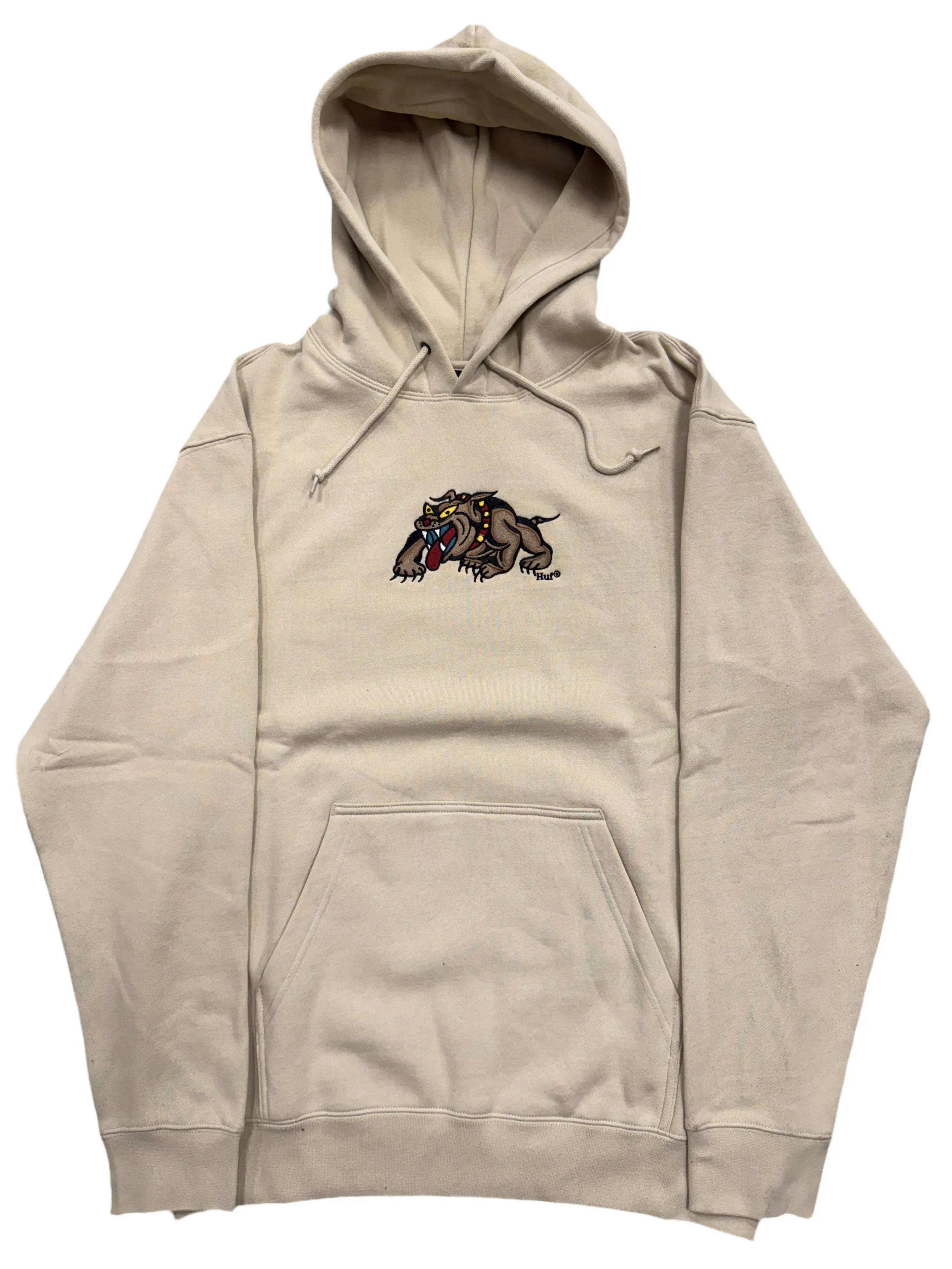 HUF BLEDSOE PULLOVER HOODIE STONE