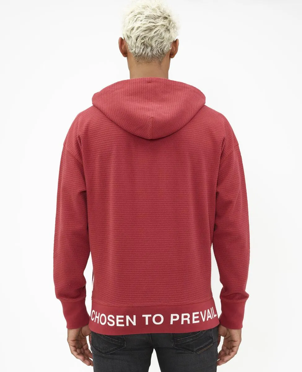 HVMAN BY CULT  PULLOVER SWEATSHIRT (ROSEWOOD)