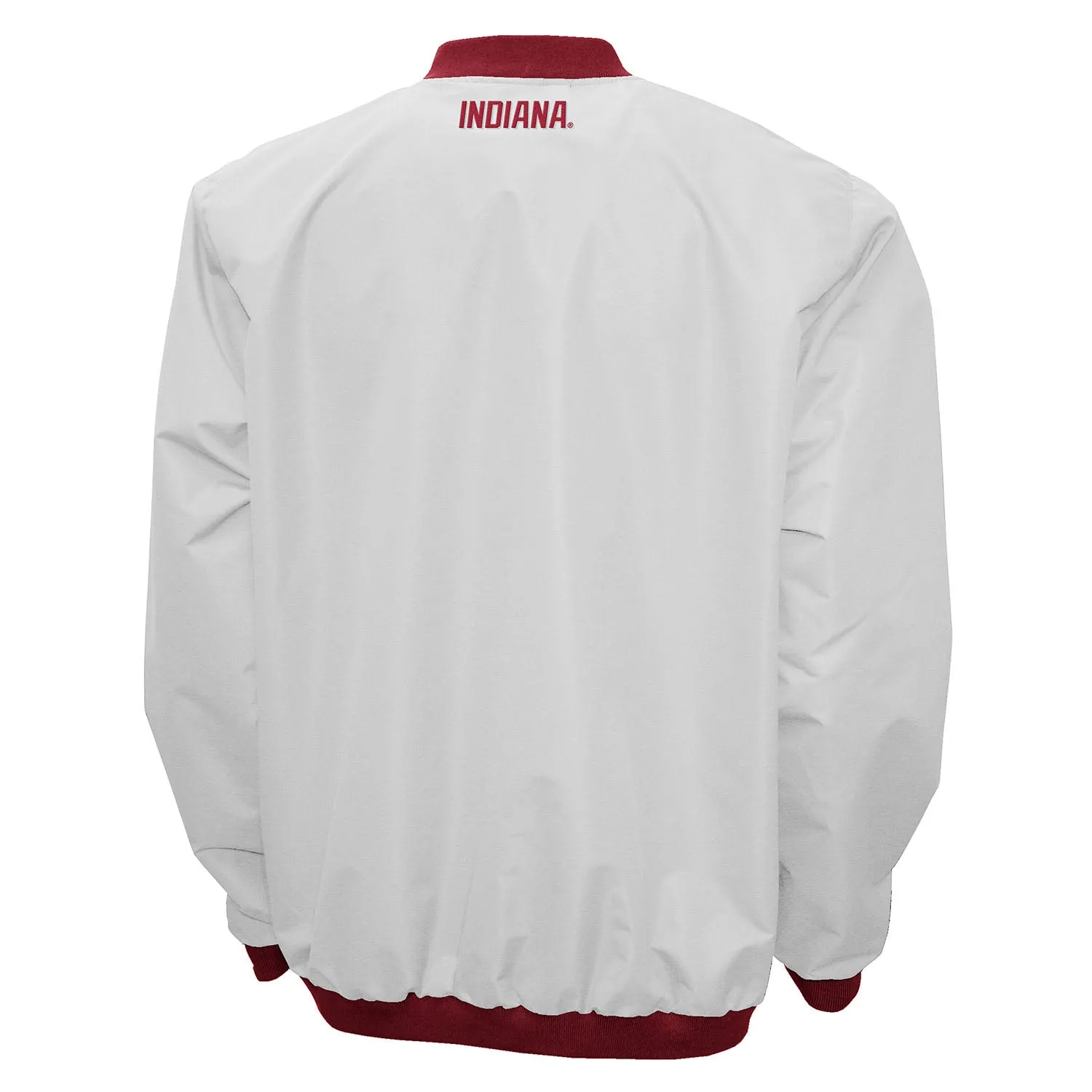 Indiana Hoosiers Windshell Pullover White Jacket