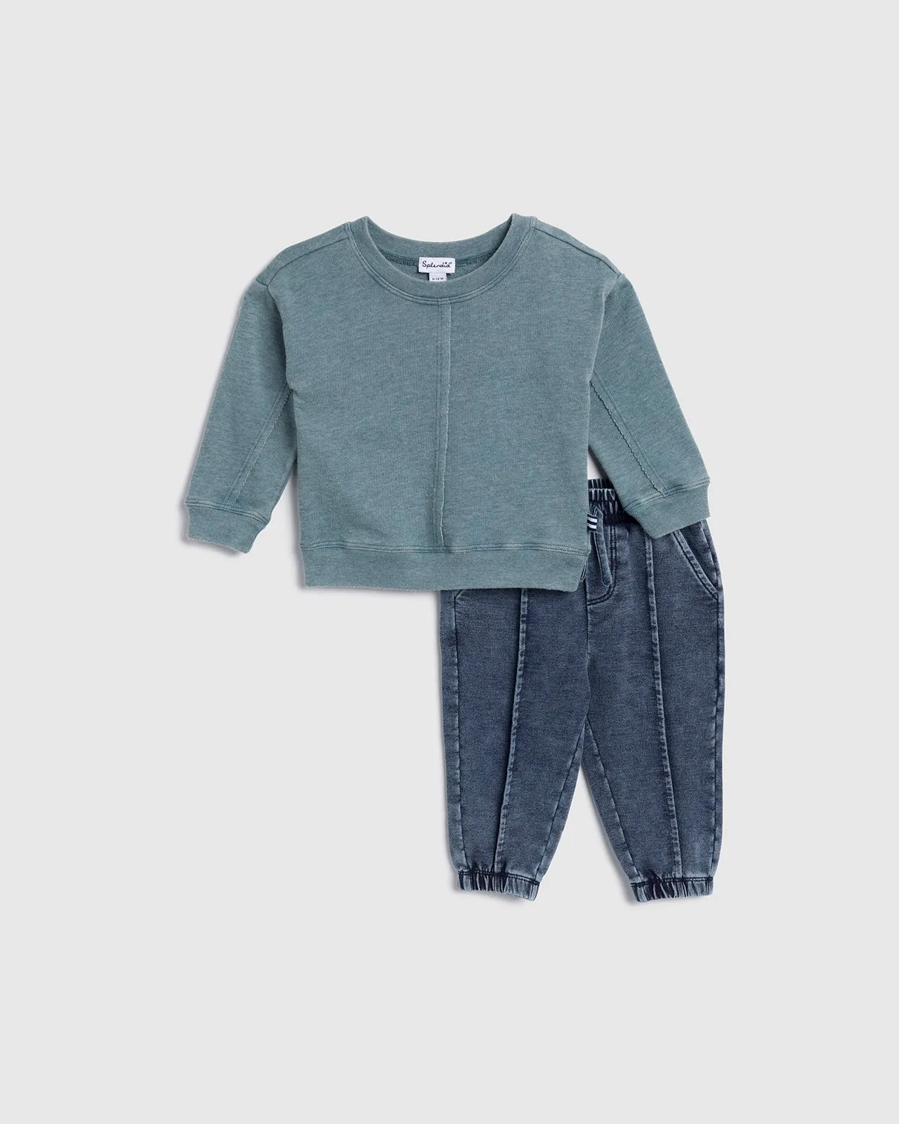 Infant Boy Explore Sweatshirt Set