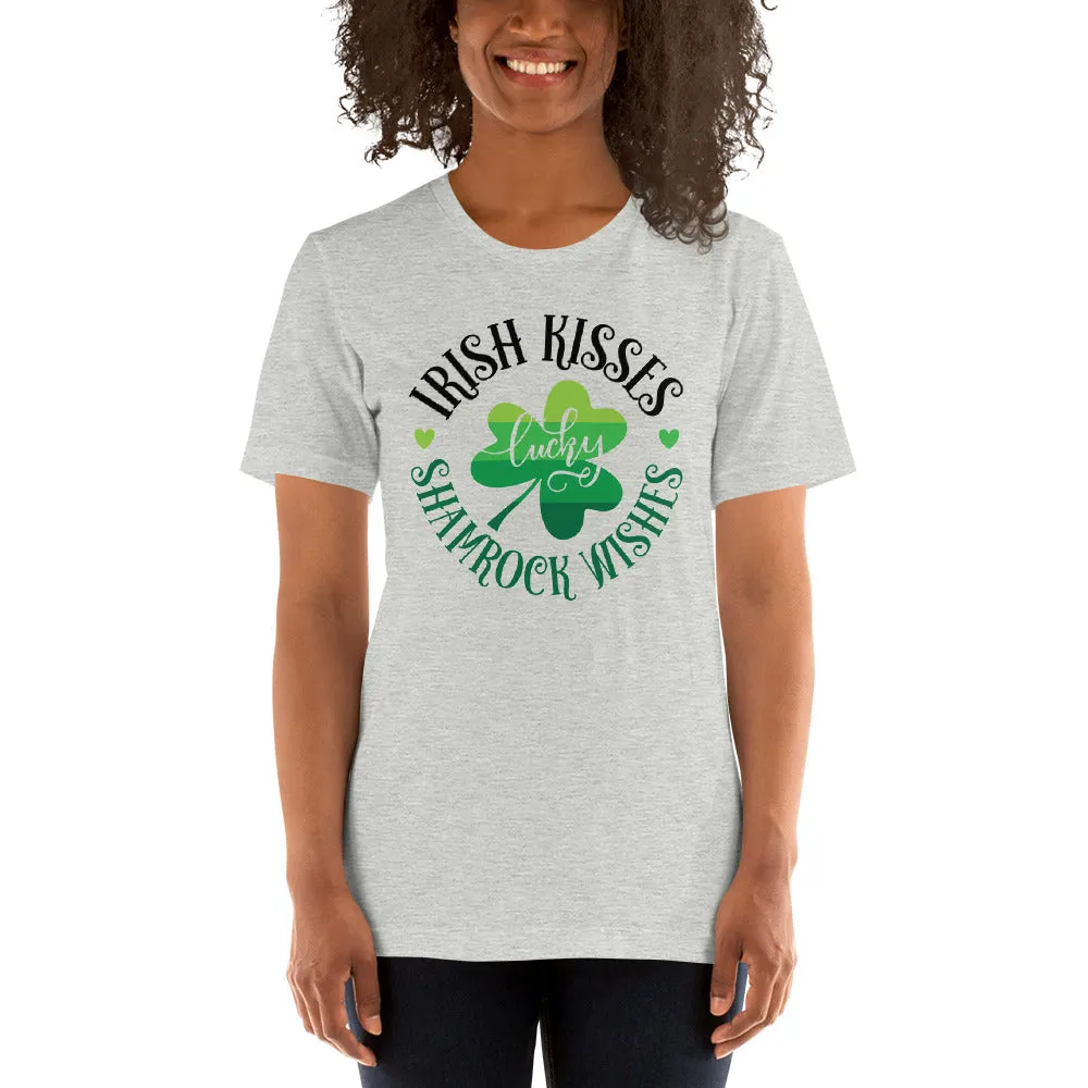 Irish Kisses Shamrock Wishes Shirt