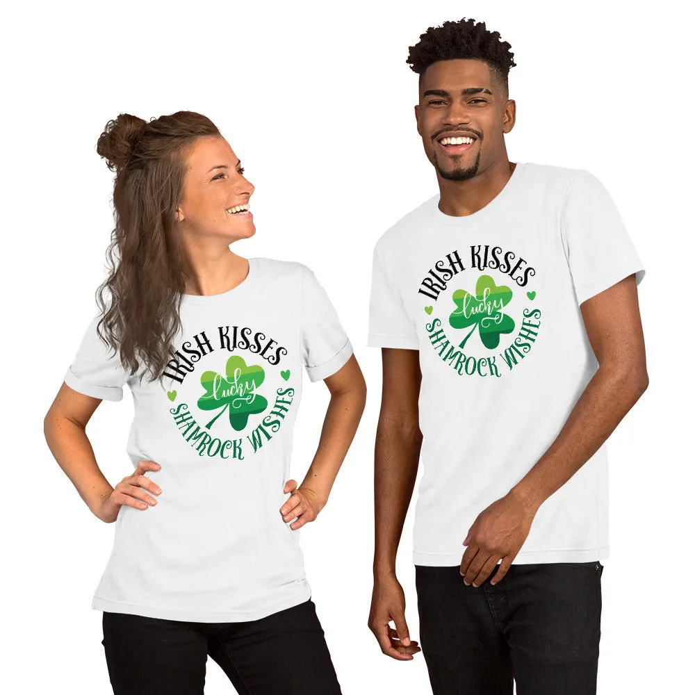 Irish Kisses Shamrock Wishes Shirt