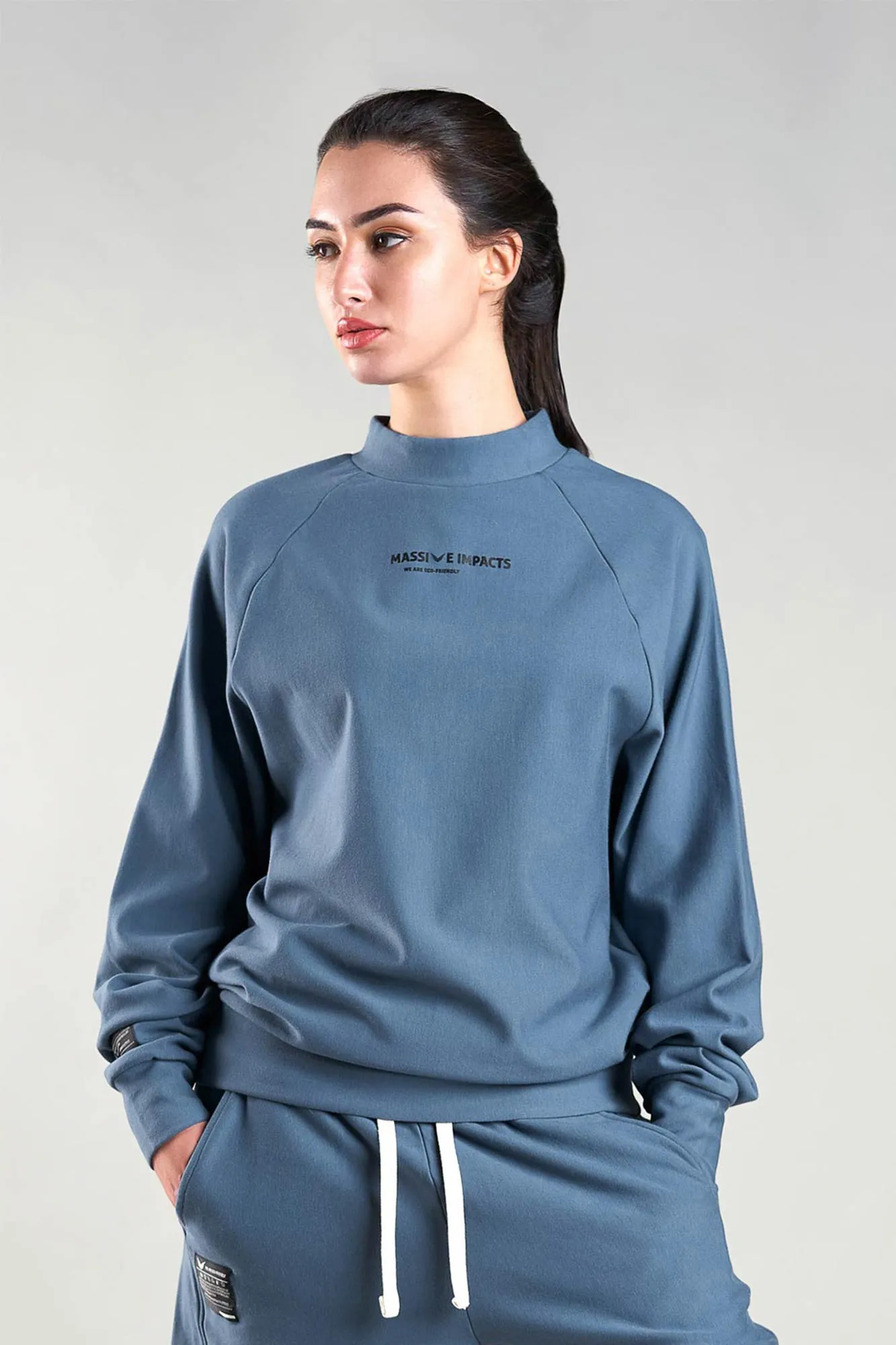 J008MI Organic Cotton & Bamboo Sweatshirt