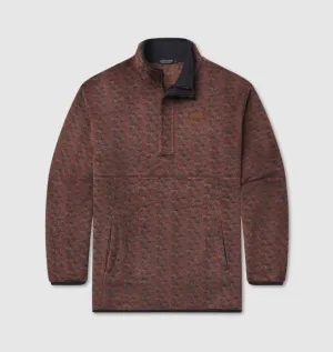 Jalisco Retro Fleece Burnt Red