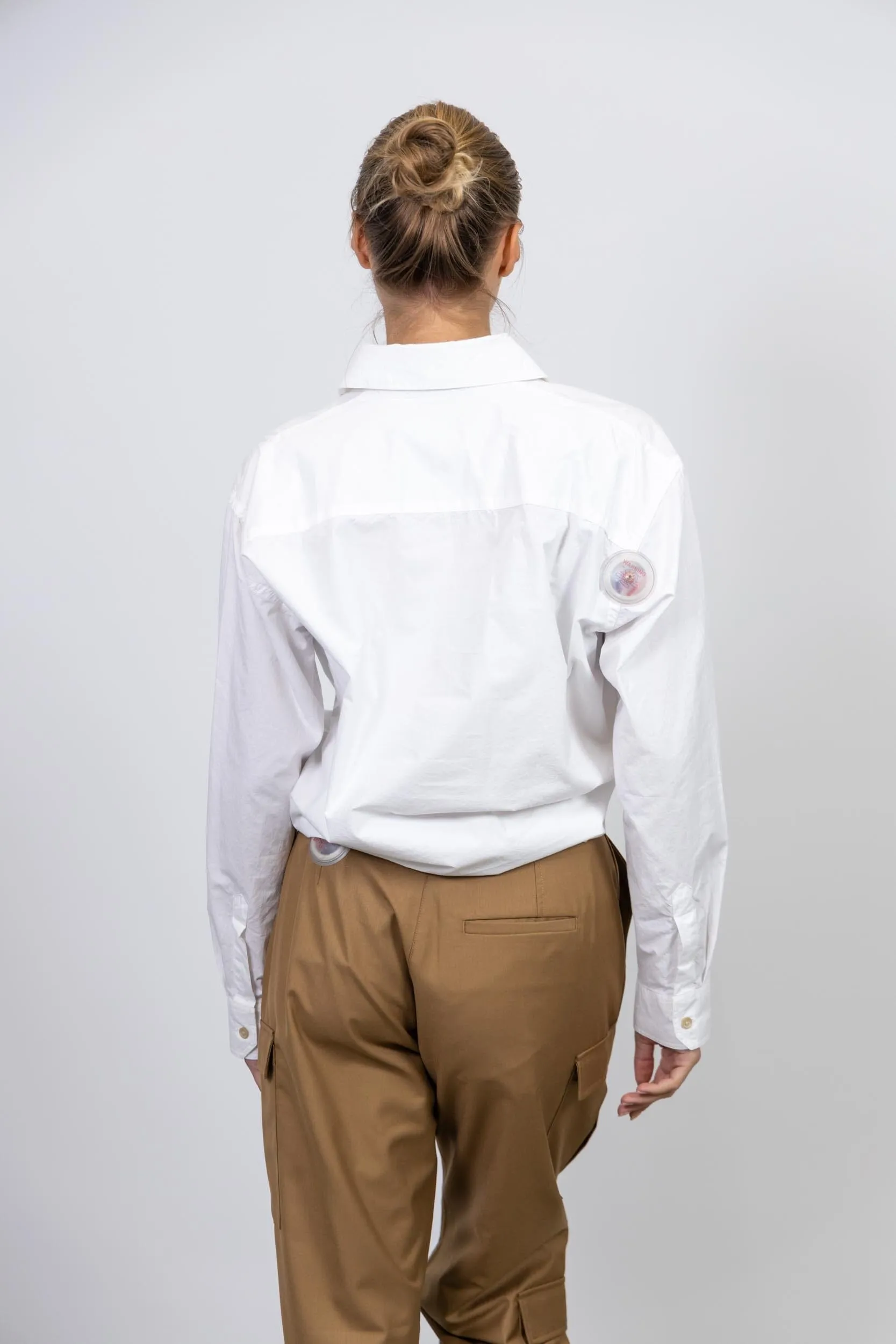 JOLIE BOXY FIT SHIRT WITH DROPPED SHOULDERS