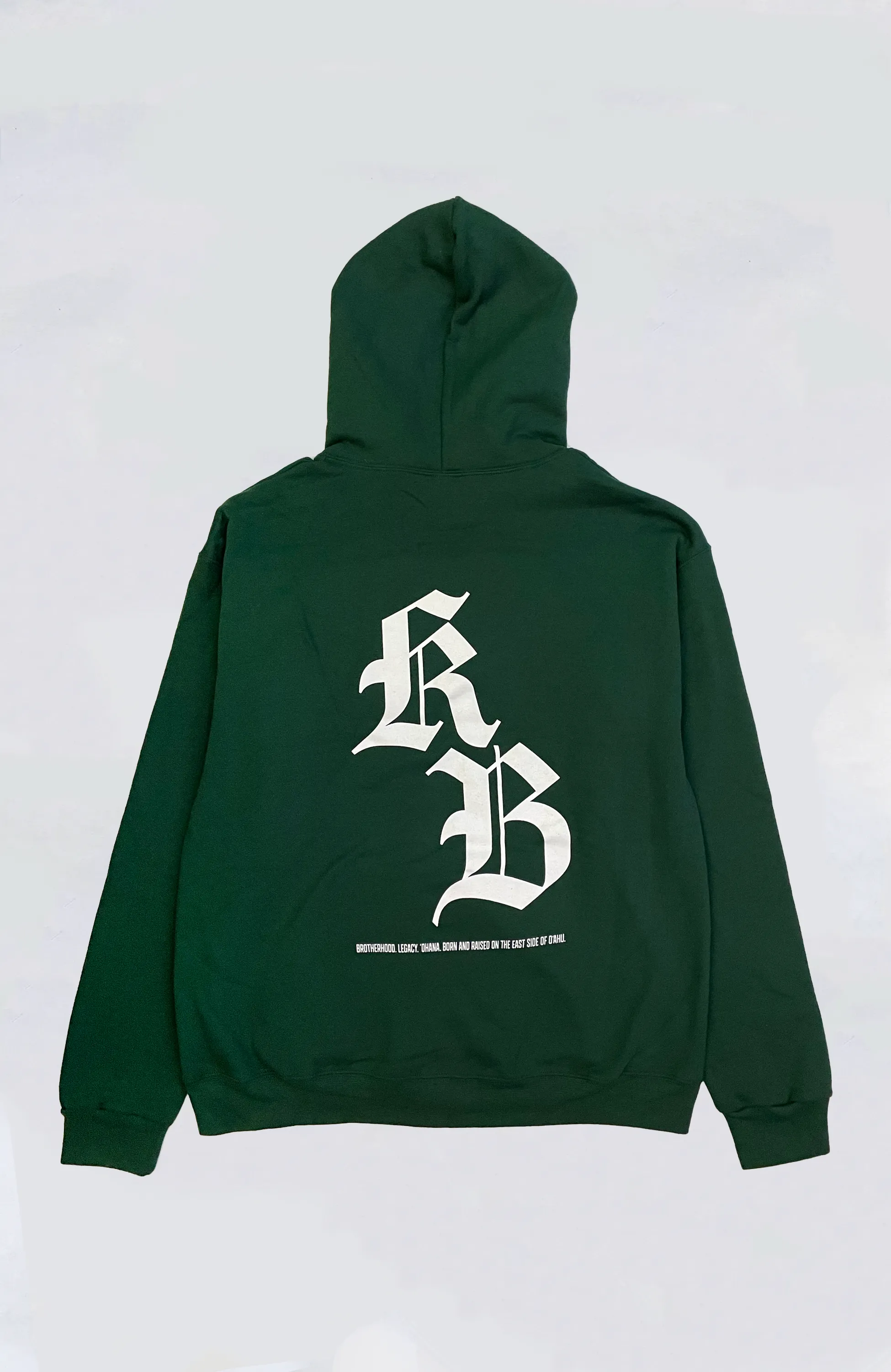 Kailua Boys - KB Black Letter Hoodie