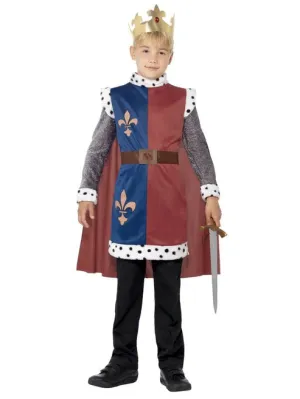 King Arthur Medieval Costume Red