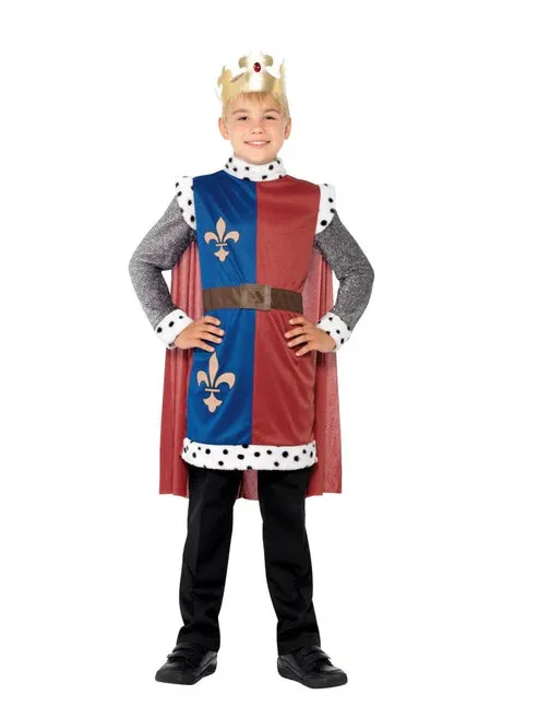 King Arthur Medieval Costume Red